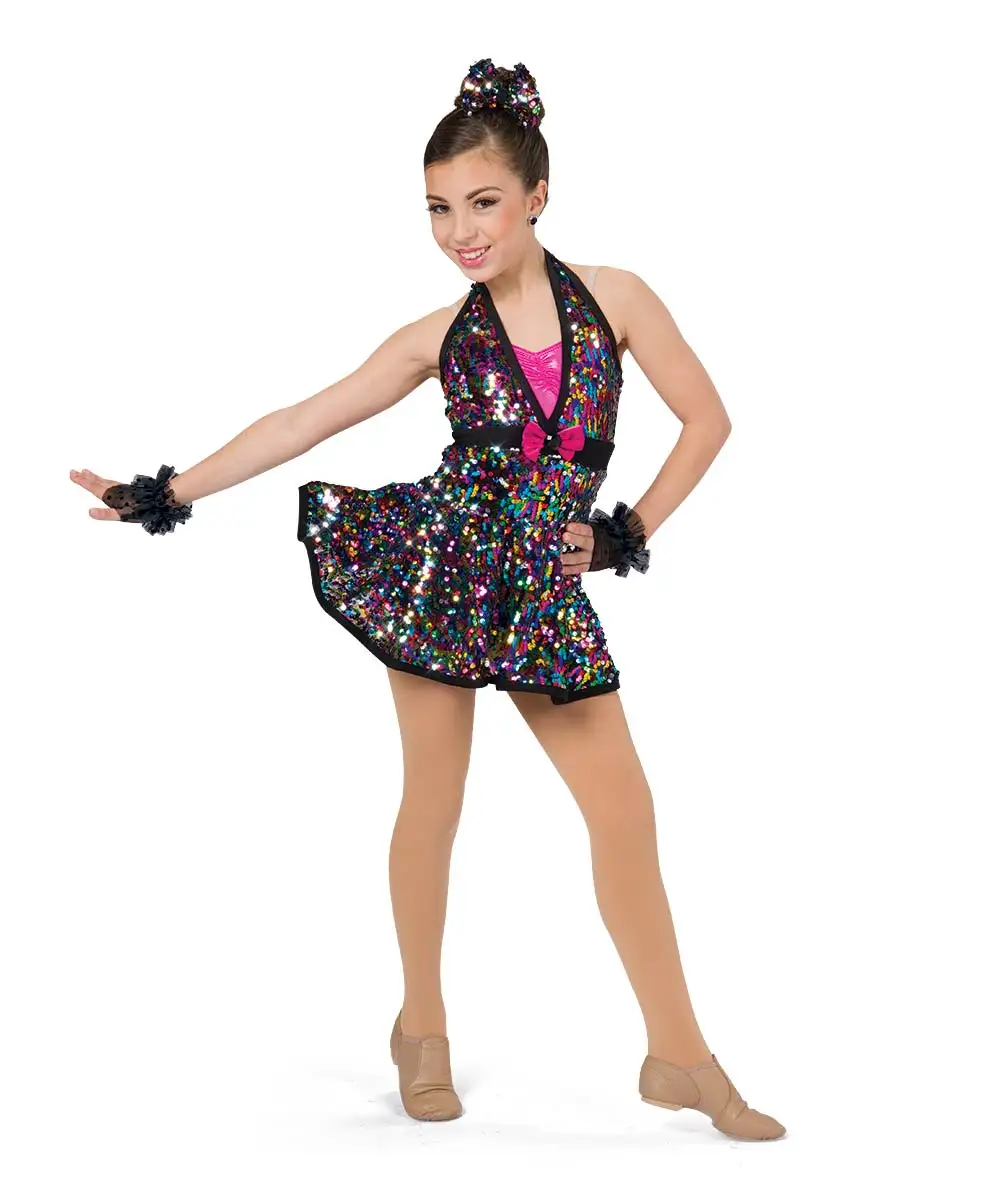 New Jazz Dance costume Professional Jazz dress performance dress suit Latin dress Modern Dance dress sequins Custom Dance costum