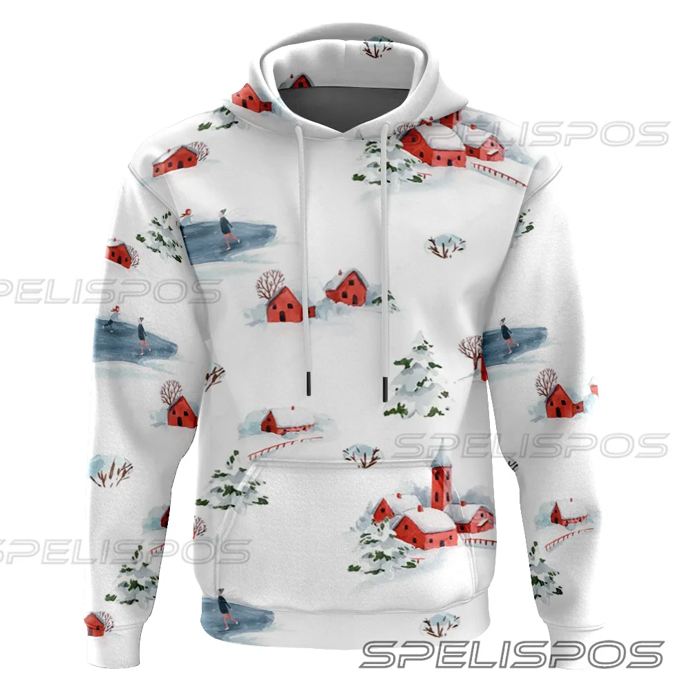 Autumn Winter Men's Hooded Sweatshirt Hoodies Clothing Casual Loose Fleece Warm Streetwear Male Fashion Sports Outwear Jacket