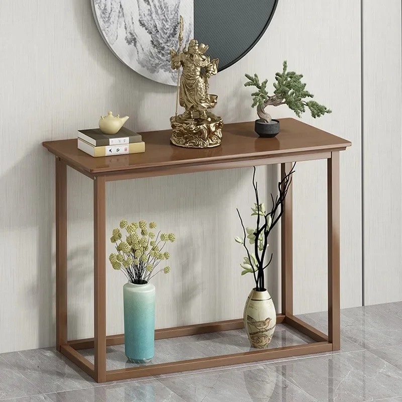DSA new Chinese-style entrance table enters the house against the wall, side table, long strip and narrow strip case supply