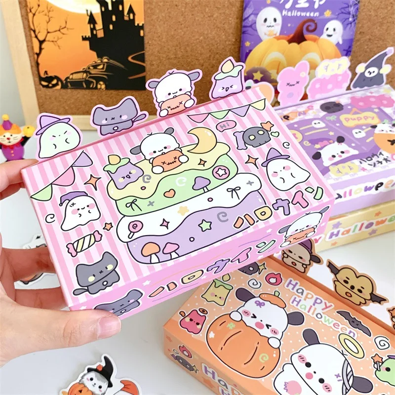 

10Pcs Halloween Candy Gift Box DIY Advent Surprise Empty Treat Boxes Favor Candy Biscuit Pumpkin Party Paper Packaging Case