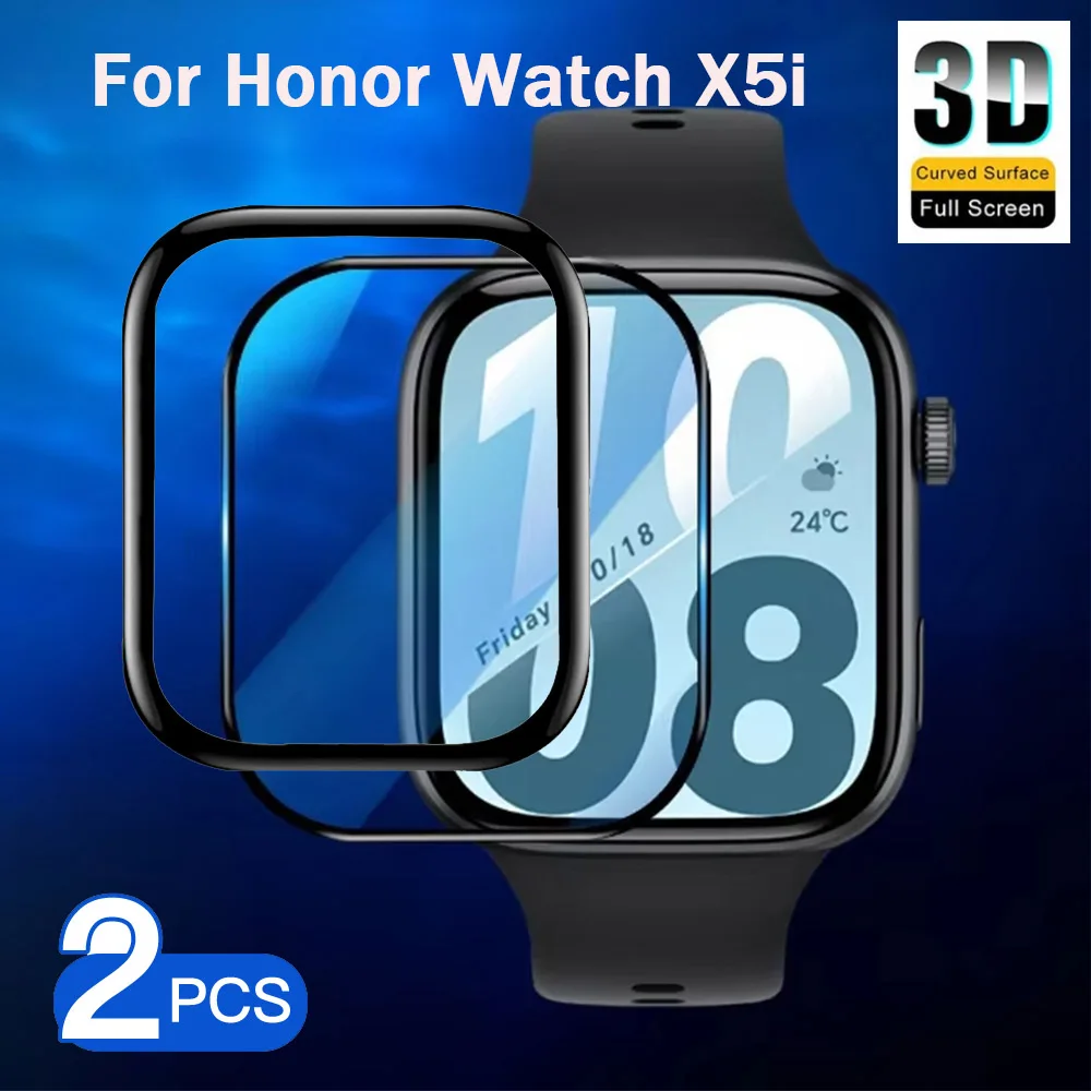 Protective Film for Honor Watch X5i Anti-Scratch HD Clear Film for Honor Watch X5i Smartwatch Screen Protector NO Glass