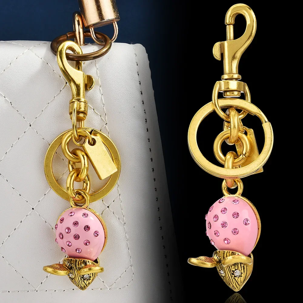 

New mouse keychain bag, mouse pendant accessory, exquisite car keychain