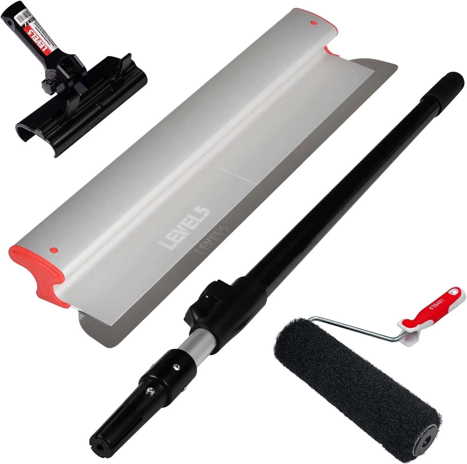 

12"" Compound Roller W/Frame, 24"" Skimming Blade, And 37"" - 63"" Extendable Handle