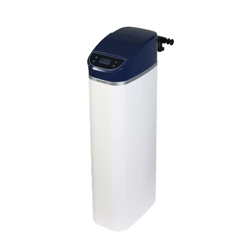 Electric Water Softener White Residential Whole House System Hard Water Filter for Home Hotel Apartment Shower Bath Use