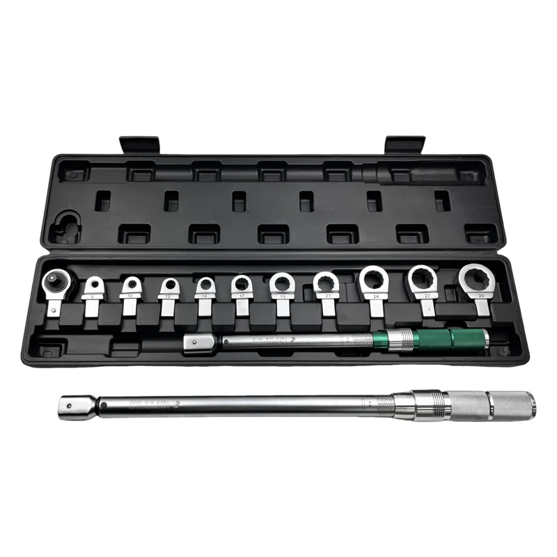 

Made In China 30-210NM Ring Adjustable Mechanical Torque Wrench Set