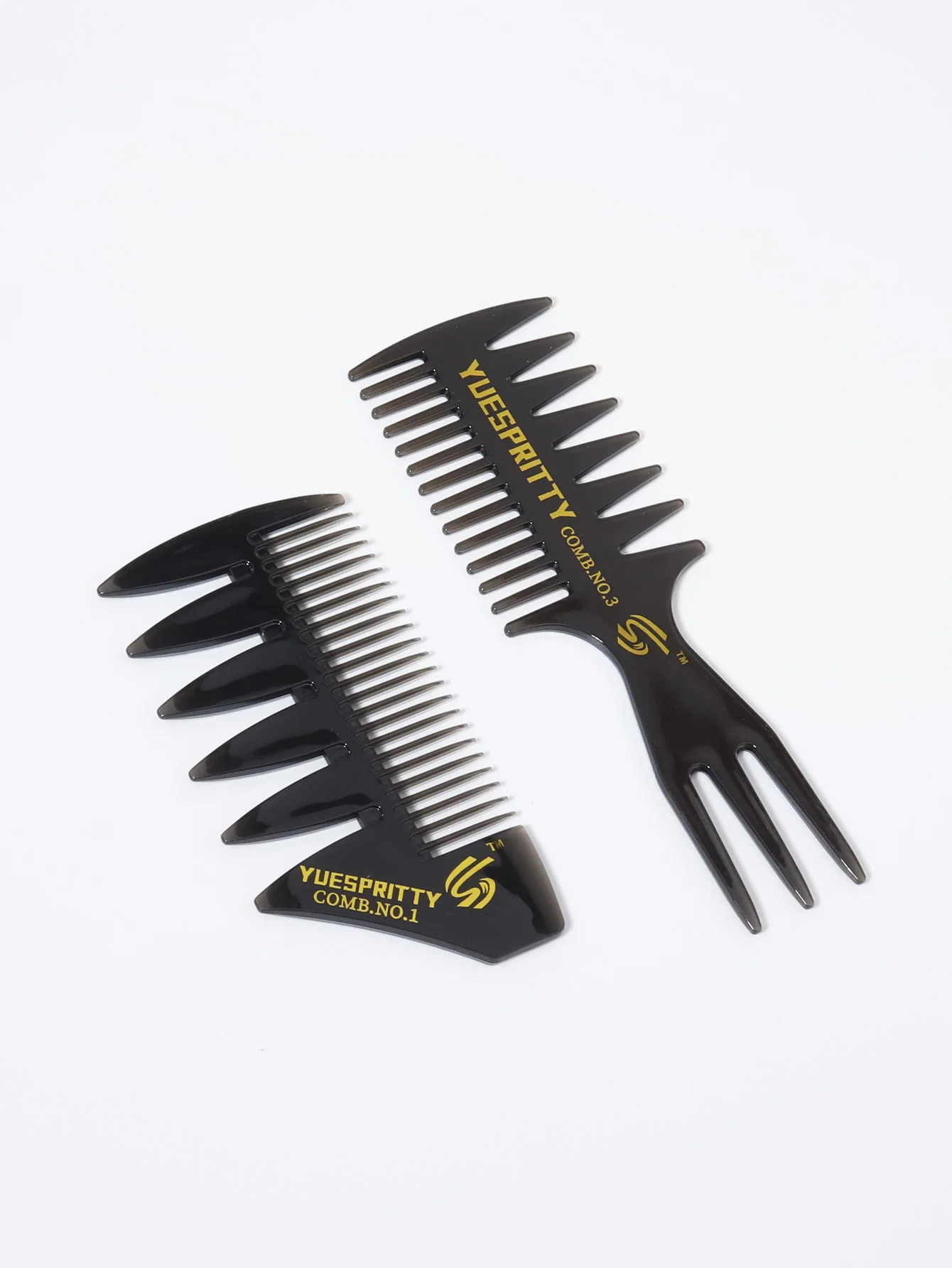 Afrikanischer Haarstyling-Kamm, Weitgezahnter Lockenkamm, Professionelle Styling- und Friseurwerkzeuge für Haaraccessoires – Detail 4
