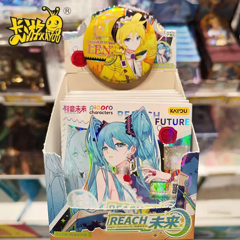 Kayou Original  Hatsune Miku Piapro Characters Tinplate Badge Series Blind Box Anime Peripheral Goods Collect Toys Girls Gift - view 6
