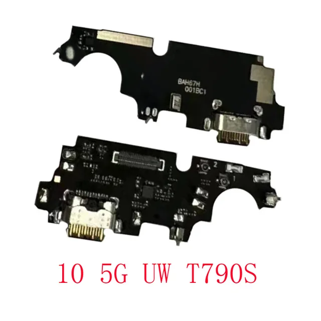 1szt Złącze ładowania USB Port wtyczki Flex Cable Do TCL T780H T790S Plex T780 T790Y T790H 10 5G UW T790