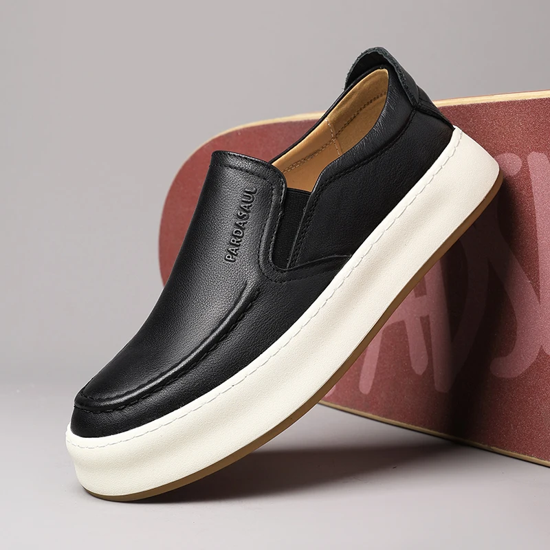 

Men's new solid color low cut versatile set foot casual driving shoes 250710