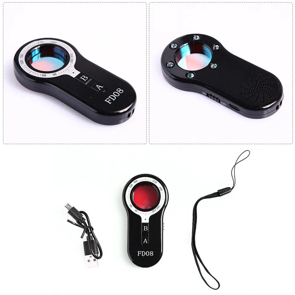 Hidden Camera Spy Bug Detector Anti Spy Things Mini Wifi Wireless Signal Cam SM GPS Tracker Wiretap Finder Anti-sneak Shooting