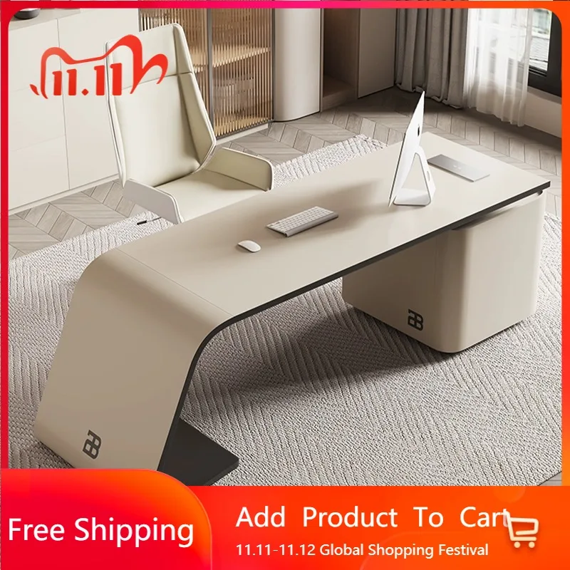 

Уникальный угловой офисный стол, современные ящики, минималистичный офисный стол для приема, офисная мебель для руководителя, офисная мебель Escritorio Oficina