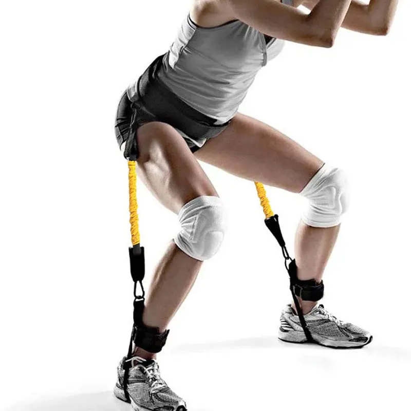 

Speed Strength and Agility Resistance Bands Set Training Strap for Vertical Jump Squat Boxing MMA Taekwondo Karate Bounce 1