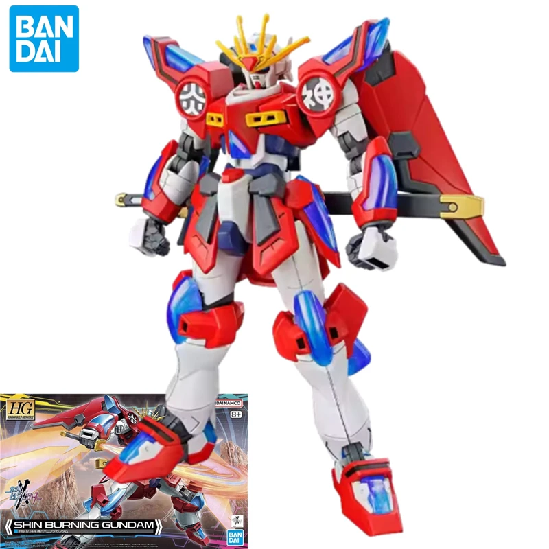 

Bandai HG Stone, модель горящего гандама, мобильный костюм из серии аниме периферийные детские игрушки для мальчиков, рождественский подарок, коллекционные фигурки