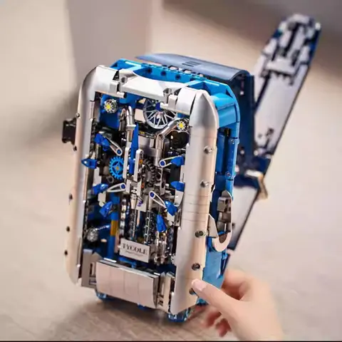 Creative Expert Advanced Edition Herr Mekanisk Klocka Byggklossar Personlig Design Snidad Klocka Klossmodell Cool Leksak 10 best sales mecfactor-tegelstenar - №8