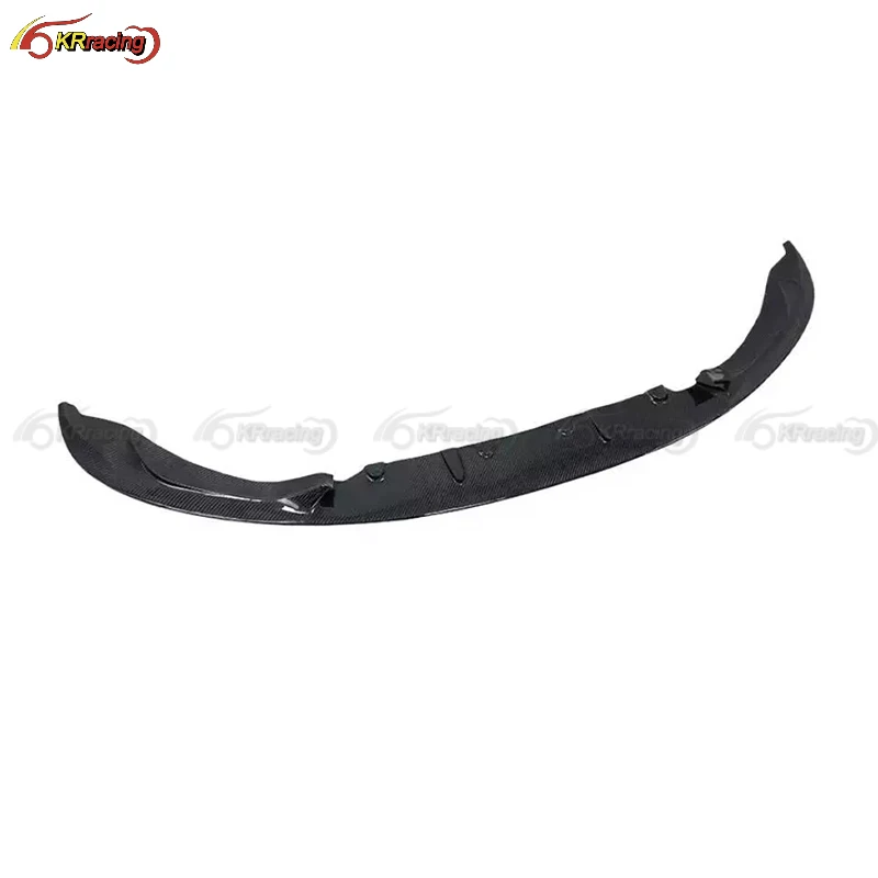 مناسبة لقطع غيار السيارات ثلاثية الأبعاد من ألياف الكربون مصد السيارة الأمامي الشفة BMW M3 M4 F80 F82 2015-2019