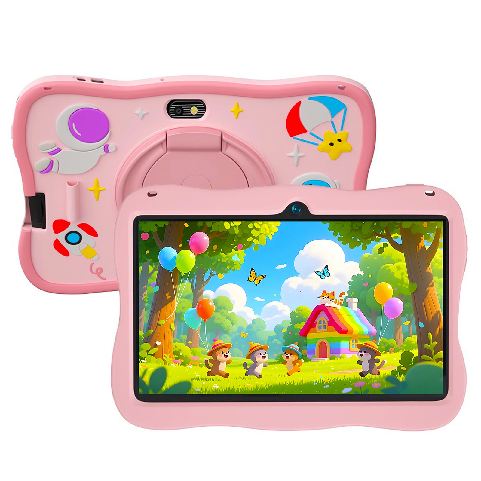 New Kids WIFI 7 Inch Android 13 Tablets Quad Core 4GB RAM 64GB ROM Dual BOW Cameras Cheap And Simple Children's Gifts Tablet PC