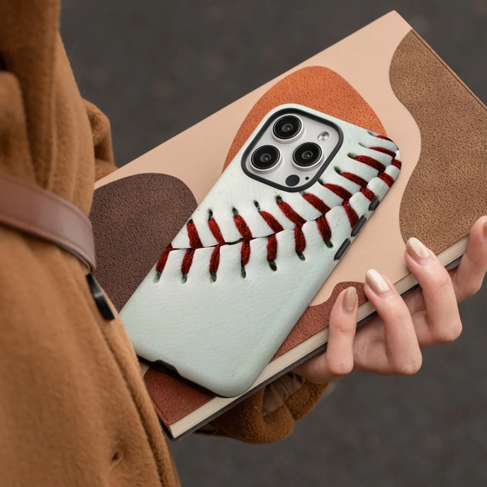 البيسبول حالة الهاتف حالة الهاتف فيلم قذيفة آيفون 16 15 14 13 12 11 برو ماكس زائد #3