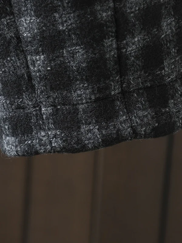 Casual Thiened Wool… - image