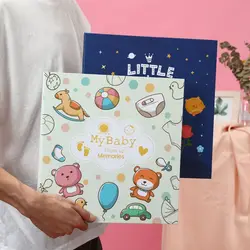 20 Pages Large Self Adhesive Photo Album Laminating Bookshelf DIY Memory Baby Growth Album Book Family Scrapbook Album Gift