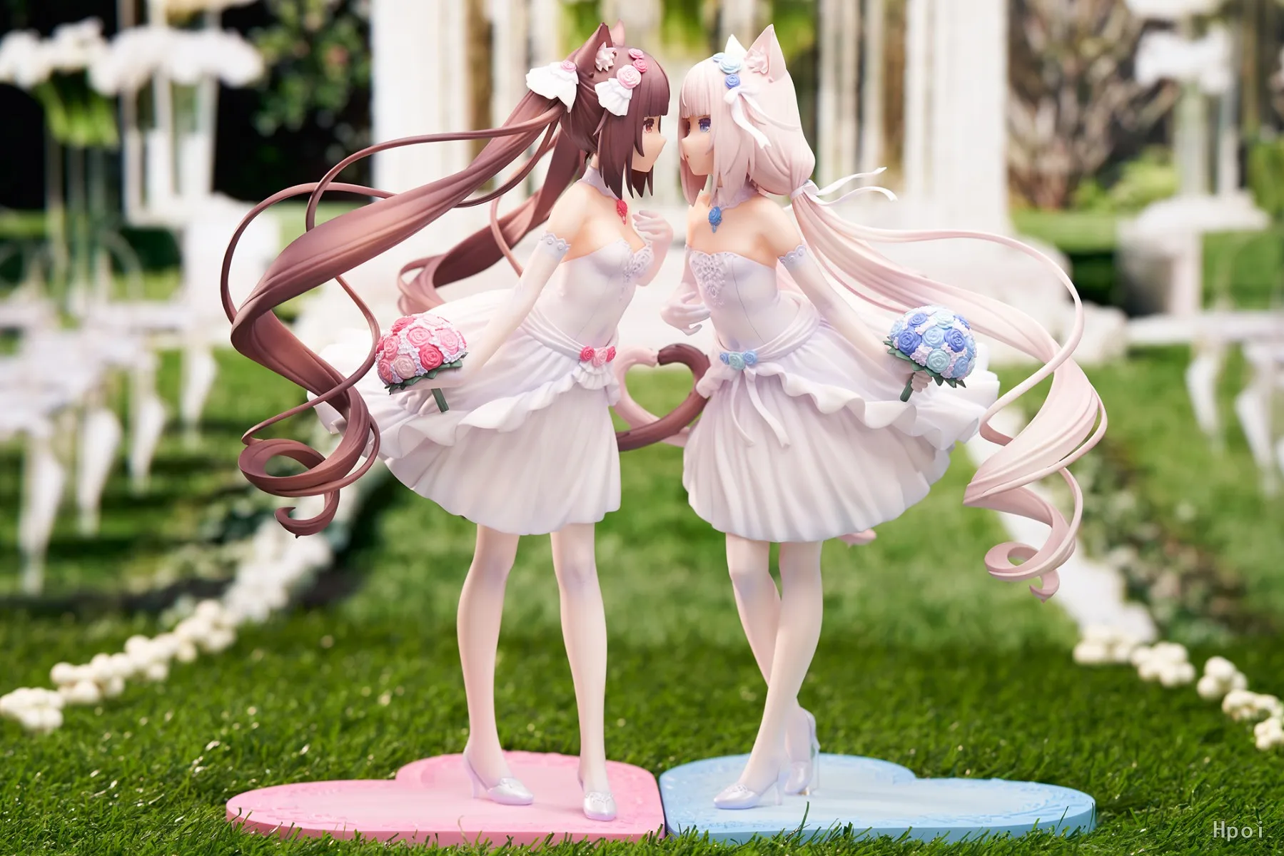 【الأصلي】ألعاب APEX NEKOPARA Chocola والفانيليا 1/7 Dreaming of Eden NEKOPARA مجموعة شخصيات الرسوم المتحركة الجميلة للنساء