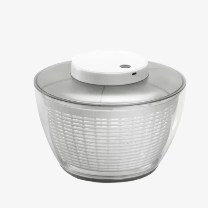 Electric Salad Dehydrator Large Capacity Commercial Fruit Vegetable Spinner Drain Basket Kitchen Washing Dryer