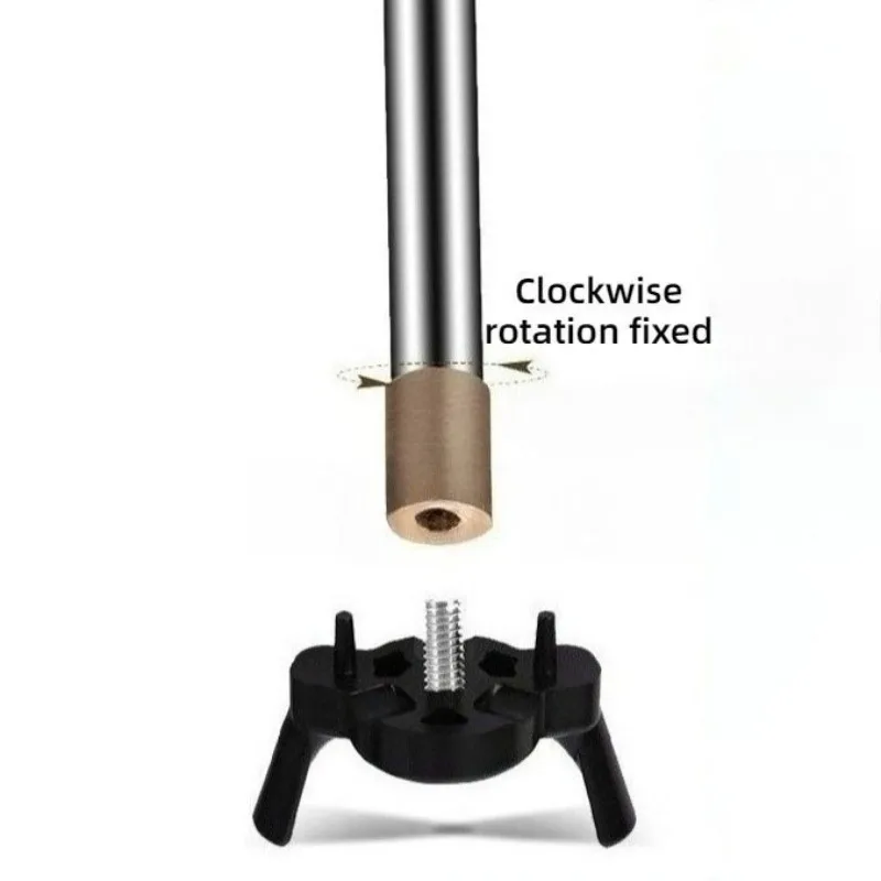 Rubber Metal Saxophone Stand Portable Foldable Thickened Stable Rust-proof Saxophone Stand Musical Instrument Accessories