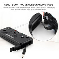 Coke Can Remote Control Car Battery Operated Plastic RC Racing Car LED Lights RC Racing Drift Car with Roadblocks Christmas Gift