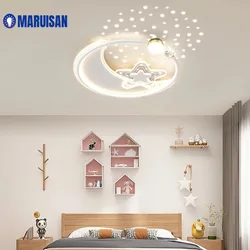 Modern Children's Room Boys And Girls LED Ceiling Chandelier Light Luxury New Bedroom Lamp For Cloakroom Hotel Foyer Home Lustre