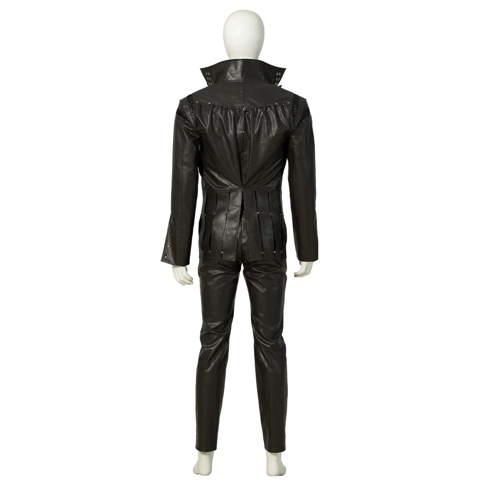 Game  Cidolfus Telamon Cosplay Costume Coat Pants Gloves Belt  Coat Pants Gloves Belt Halloween Carnival Party Outfi