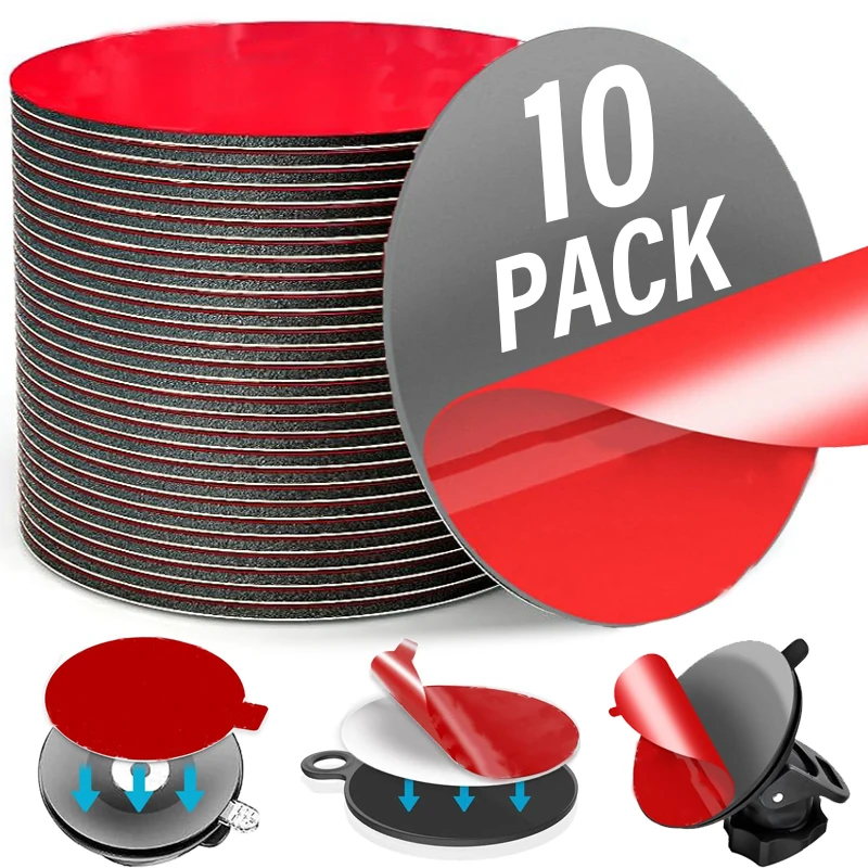 

Mobile Phone Sticker Car Suction Cup Adhesive Sticker Disc Pad Base for GPS Mobile Phone Stand Bracket Holder Camera Stand Mount