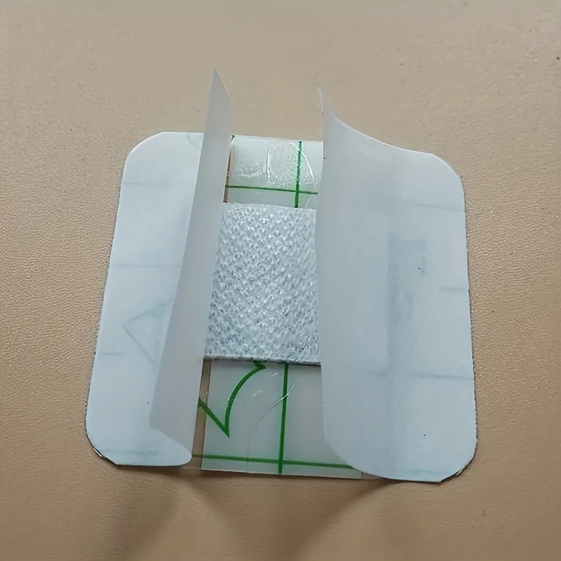 10/25/50/100pcs Waterproof Transparent Stickers - Disposable & Square Shaped