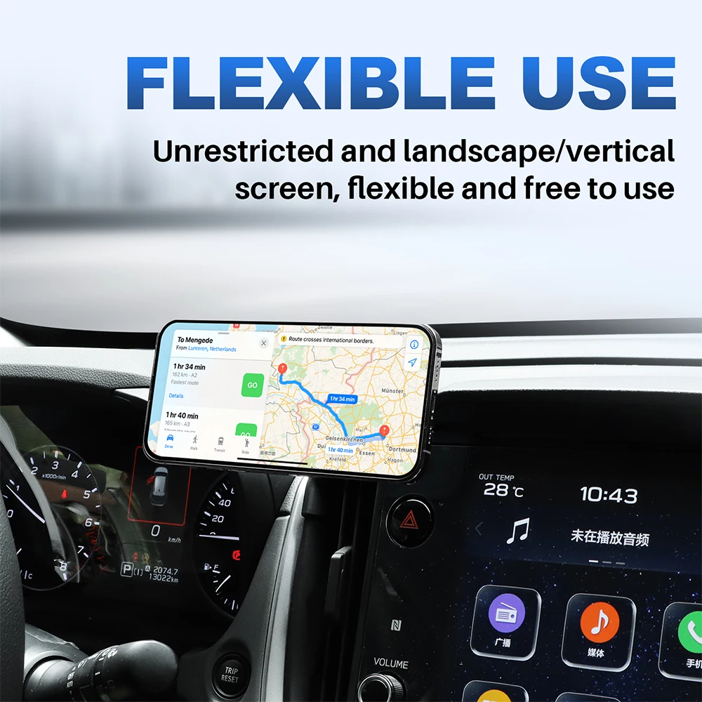 for Subaru Crosstrek Impreza 2024-2025  Levorg & WRX 2022 2023 2024 2025 Car Gravity Magnetic Phone Holder Mobile Stand Bracket