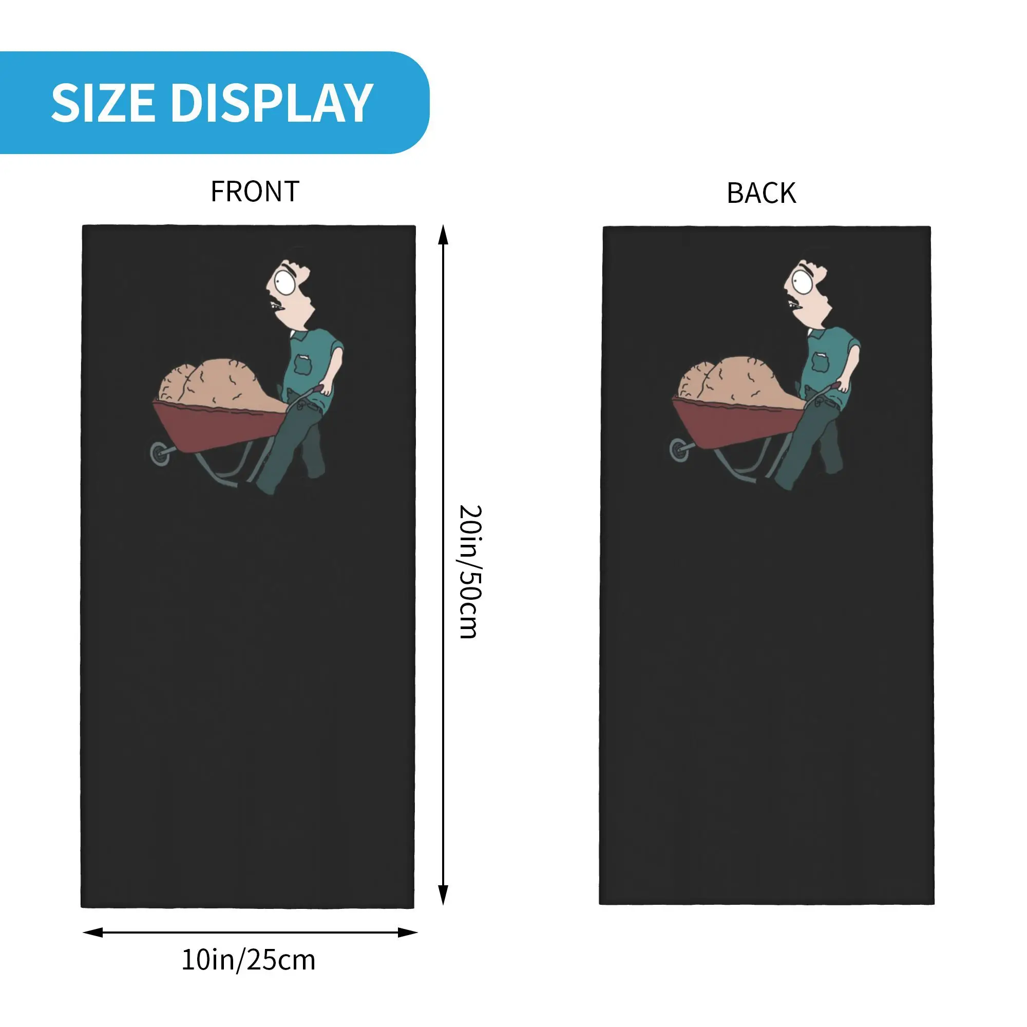 Southpark Epic Randy Marsh Balls Bandana cubierta para el cuello máscara impresa bufanda multifunción ciclismo bufanda montar para hombres mujeres adultos