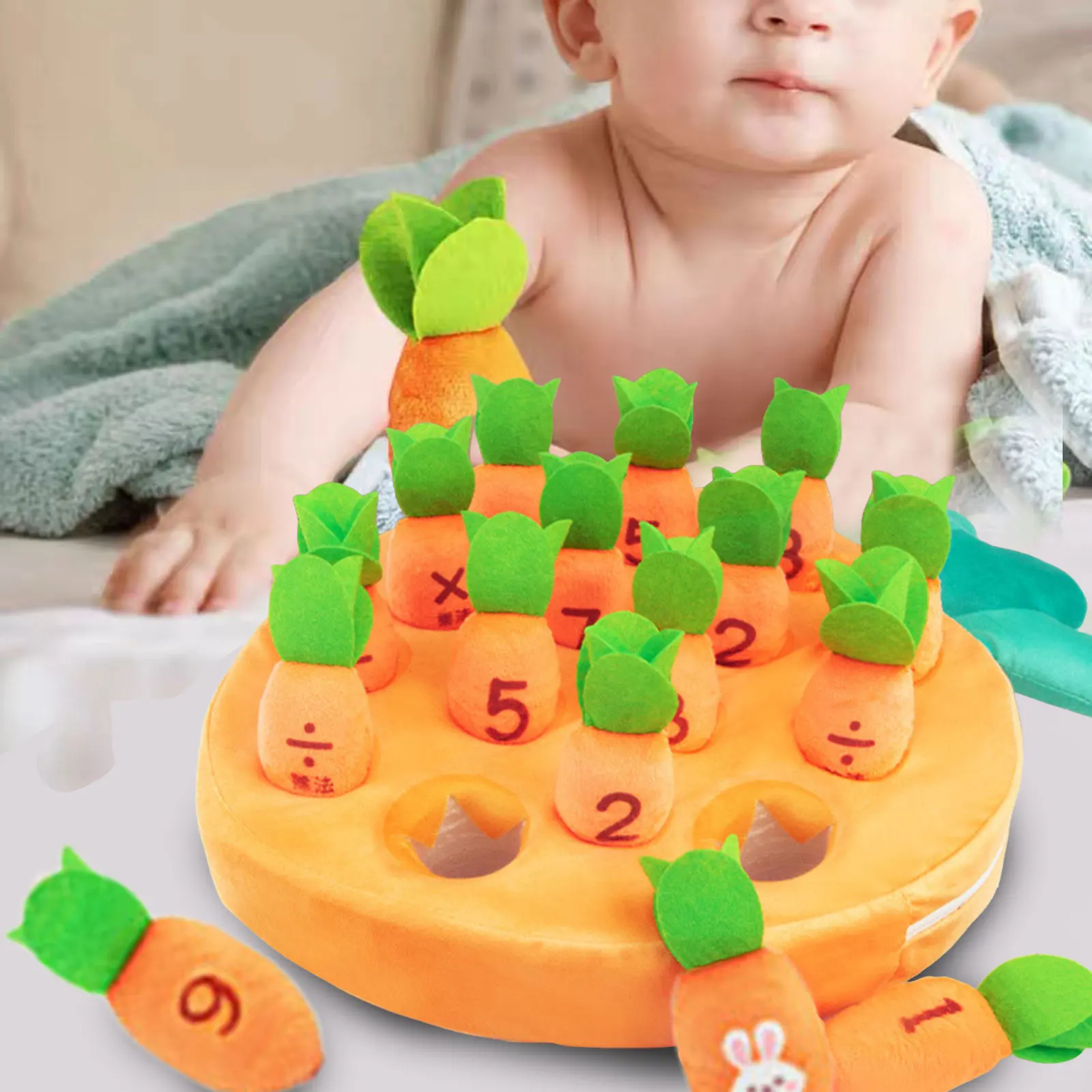 Set da costruzione per circuiti per bambini Età 4 Mercato Sniffing Raschietto Sniffing Tappeto Cane Peluche Carota Sniffing Giochi Cane con per bambini 3-5 Ragazza