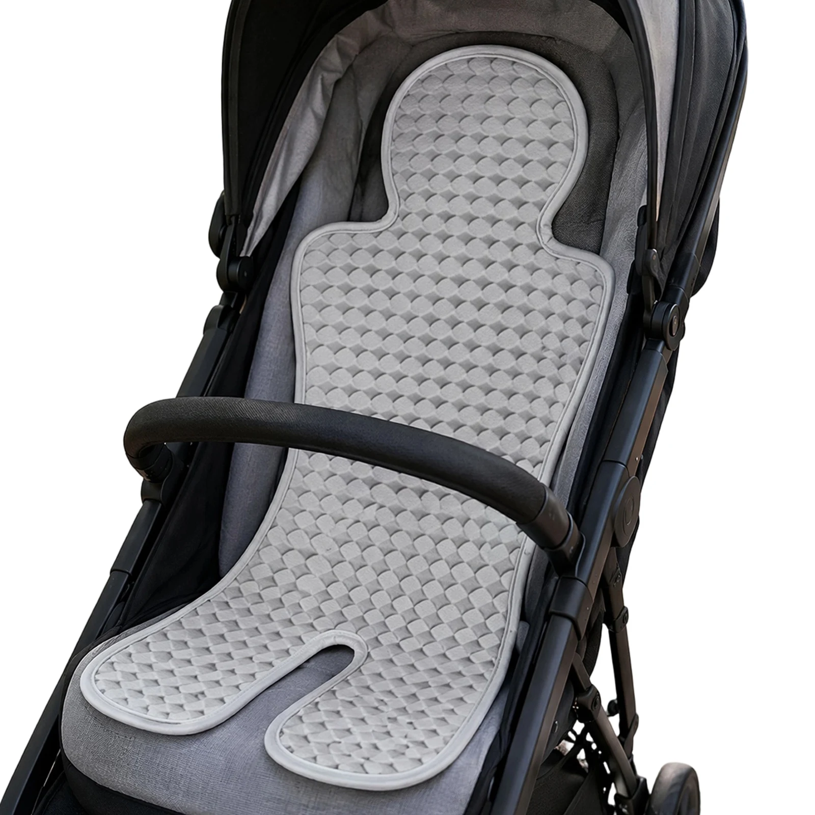 Foldable Baby Car Seat Pad Reusable Infant Stroller Cool Pad Washable Soft Baby Pushchair Cushion Fits Strollers/Crib/High Chair