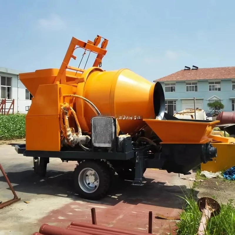 مضخات الخط مضخة الخرسانة مضخة آلات الخرسانة مقطورة كهربائية