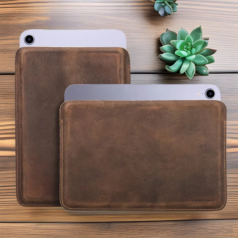 Crazy Horse Texture Leather Case Compatible with IPad Mini6 7.9