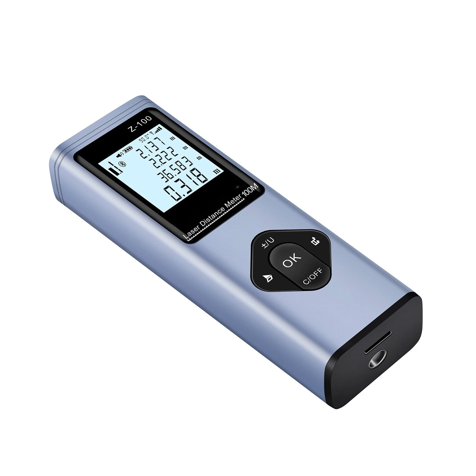 Portable Green Laser Distance Meter Bluetooth Electronic Ruler For Indoor Outdoor Drawing Measure