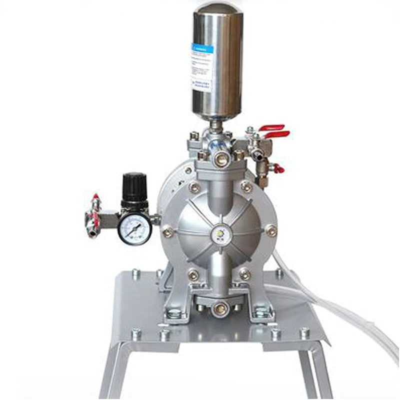 MS-QD Pneumatic Double Diaphragm Pump Small Paint Spraying Suit Membrane Pump