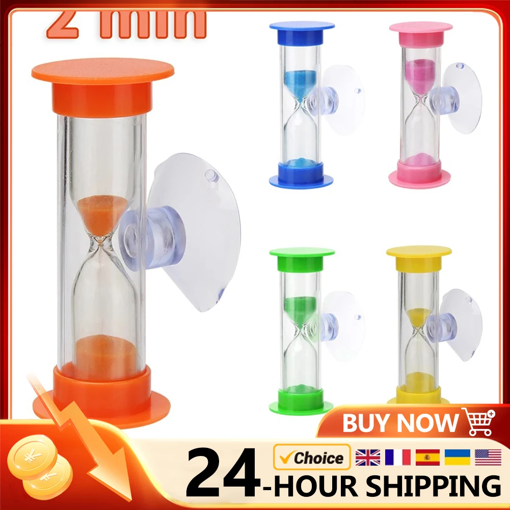 3 Minute Colorful Hourglass Sandglass Sand Clock Timers Sand Timer Shower Timer Tooth Brushing Timer Children Home Decors