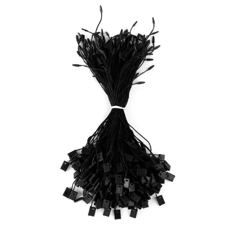 For 1000PCS Hang Tag String Clothing Garment Tags Polyester String Tag Seal Clothing Printed Label Price Tags