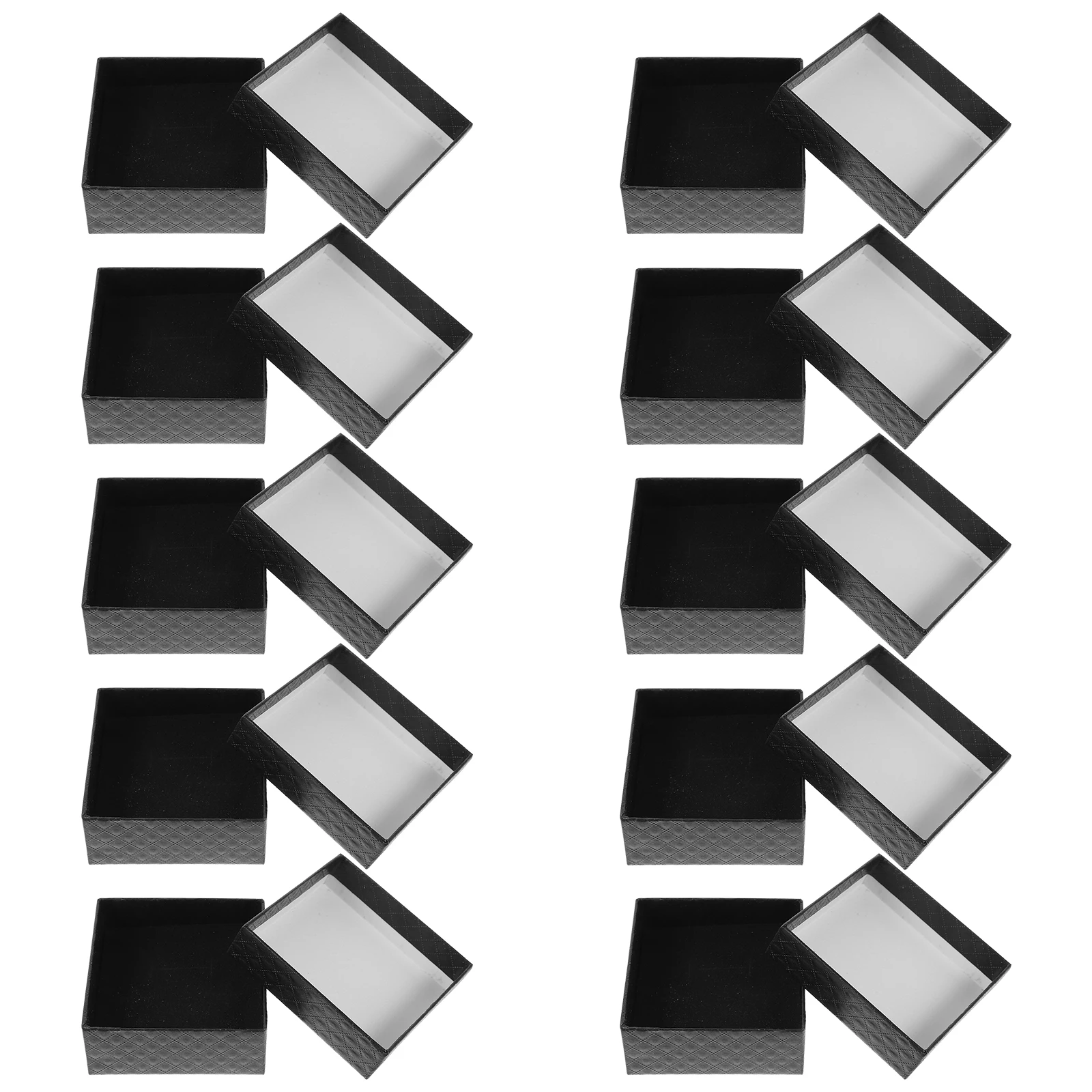 

10 Pcs Jewelry Gift Box Boxes Container Packing Small for Women Earrings Bracelet Necklace Packaging Business