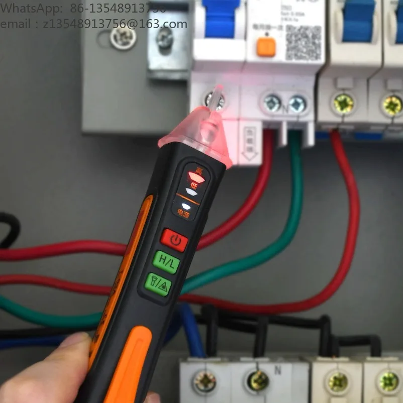 T02A tester pen intelligent induction electrician special zero live wire detection breakpoint tester pen non-contact