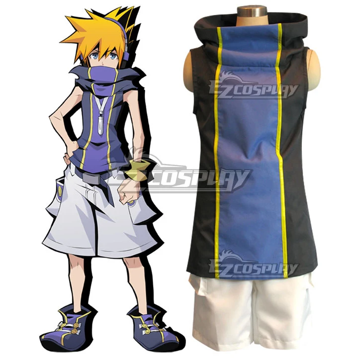 

The World Ends with You Wicked Twisters Neku Sakuraba Cosplay Costume Anime Outfit E001
