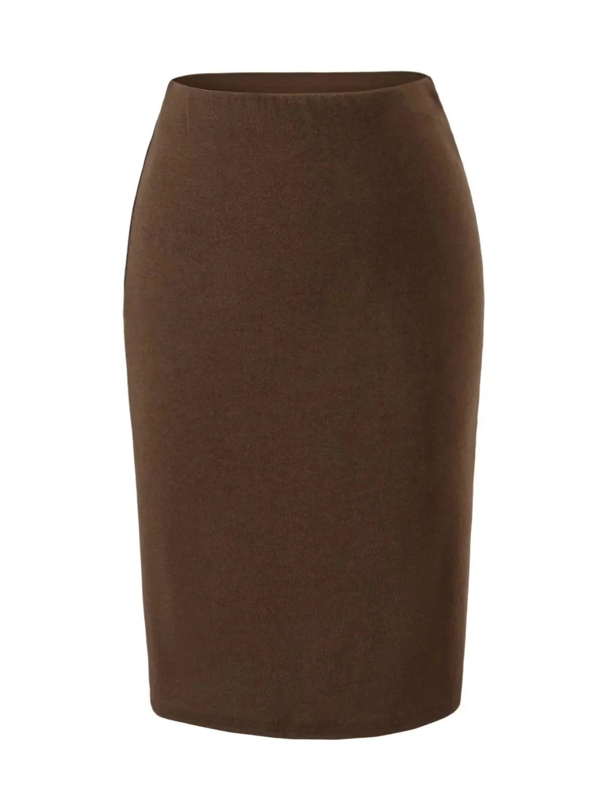 American Style Sexy High Waist Pencil Skirt Women's Slimming Commute Professional Half-length Skirt Cotton Blend Fabric