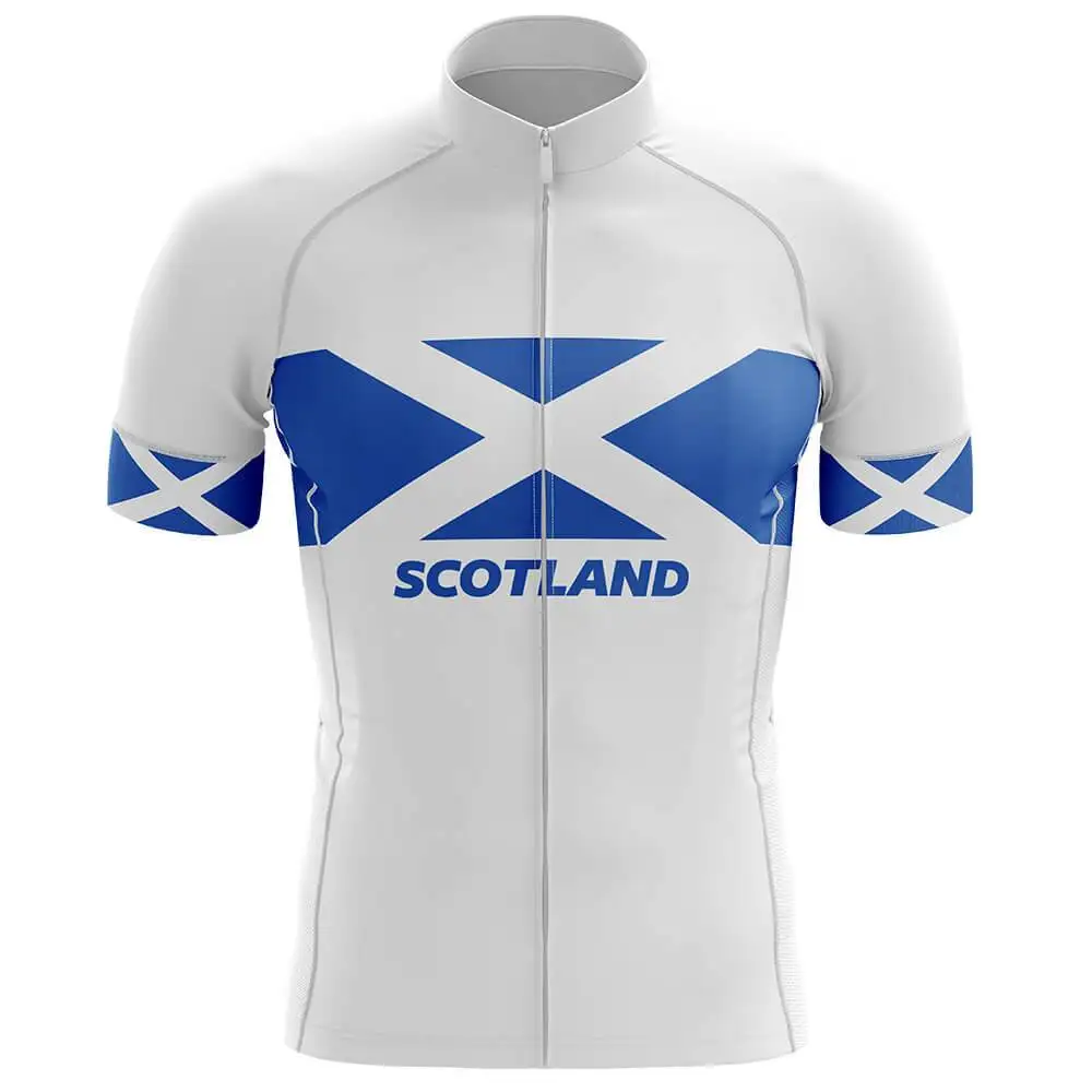 Scotland 2024 Cycling Jersey Short Sleeve Summer Cycling Clothing Men Road Bike Shirts Bicycle Tops MTB Wear Uniform Maillot view 3