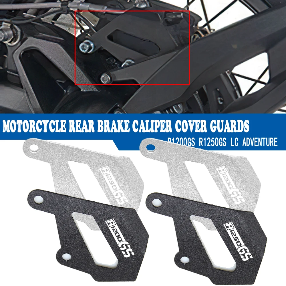 R 1250 1200 GS Motorcycle Rear Brake Caliper Cover Guard Protector FOR BMW R1250GS R1200GS Adventure R1250RT R1250RS R1200RS LC