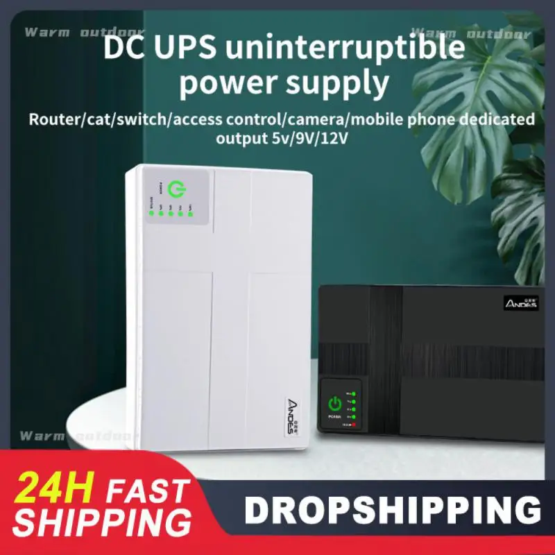 Power Supply Uninterruptible 5v-24v Large Capacity Security Standby Backup Uninterruptible Power Supply Large Capacity Power Ups