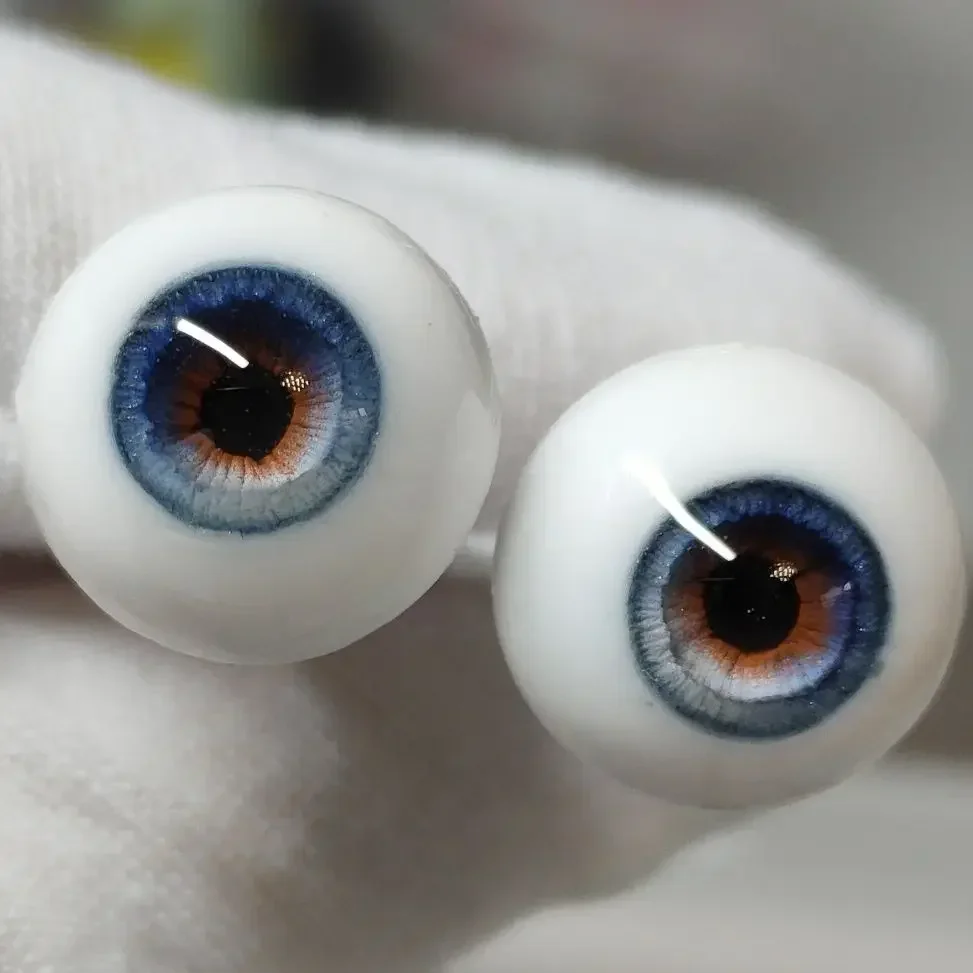 Doll Eyes 8/10/12/14/16/18mm for 1/3 1/4 1/6 Bjd Doll Plaster Stereoscopic Eyeball Diy Dress Up Girl Toys Kid Doll Accessories