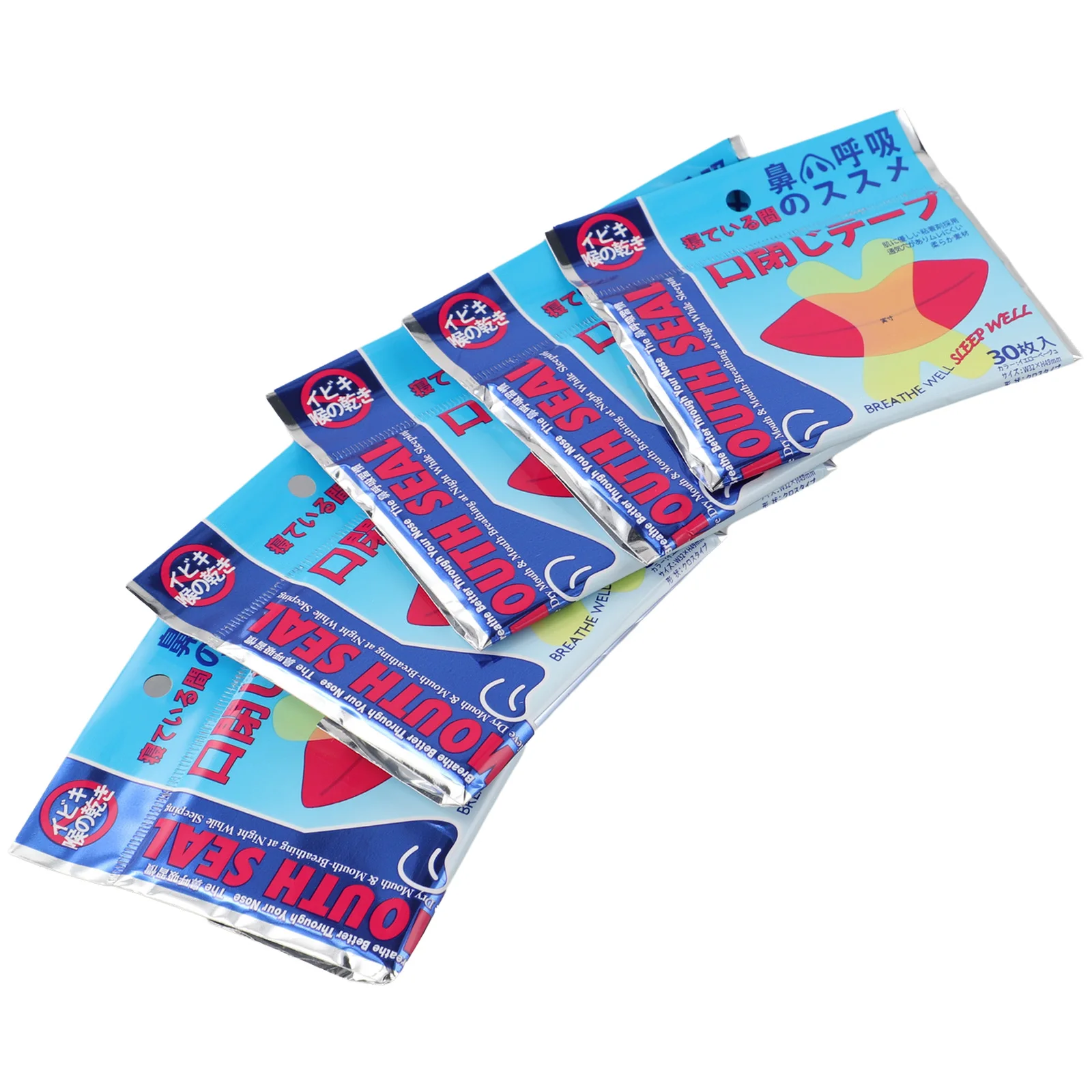 Snore Tape Nose Strip Mouth Seal Healthy Humanization Design Prevent Snoring Transparent Anti Snoring Solution